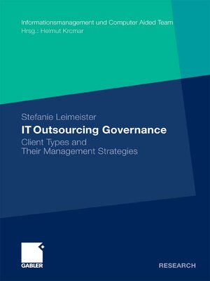 cover image of IT Outsourcing Governance